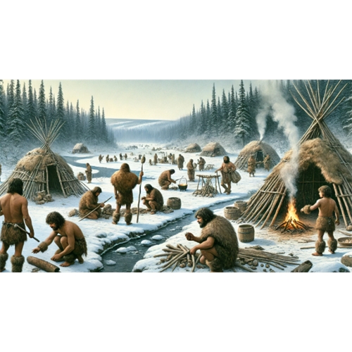 Локальные группы памятников позднего палеолита в Сибири