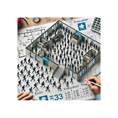 Расчет параметров эвакуации людей при пожаре