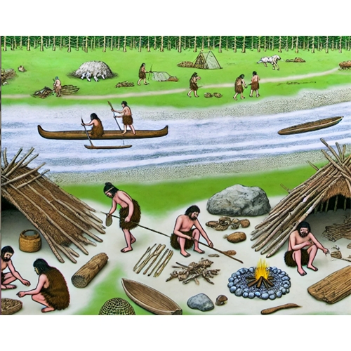 Мезолитические культуры Волго-Окского междуречья