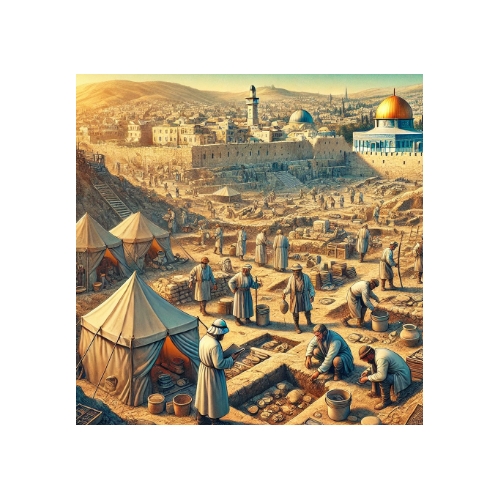 Начало археологического исследования Иерусалима