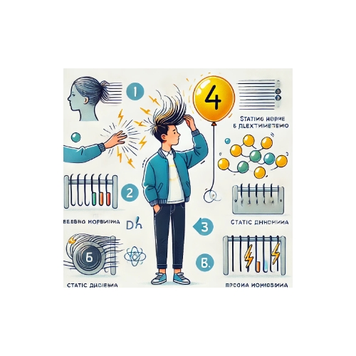 Статическое электричество и причины его возникновения