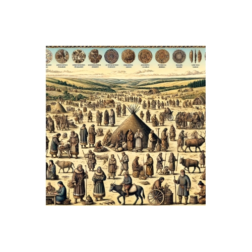 Население восточно-европейской степи в предскифское время: языковая и расовая принадлежность