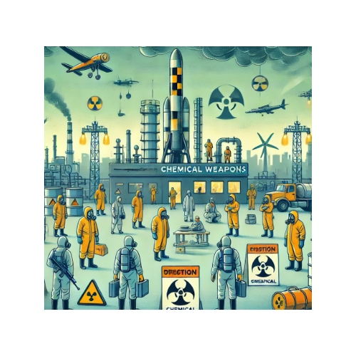 Химическое оружие, поражающие факторы, защита населения