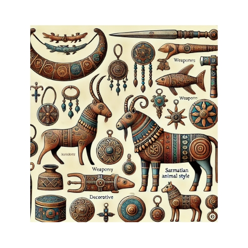 Особенности савроматского звериного стиля