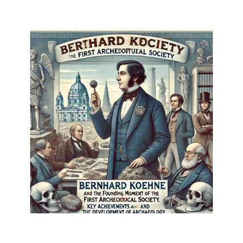 Основание первого археологического общества и его инициатор Бернхард Кёне