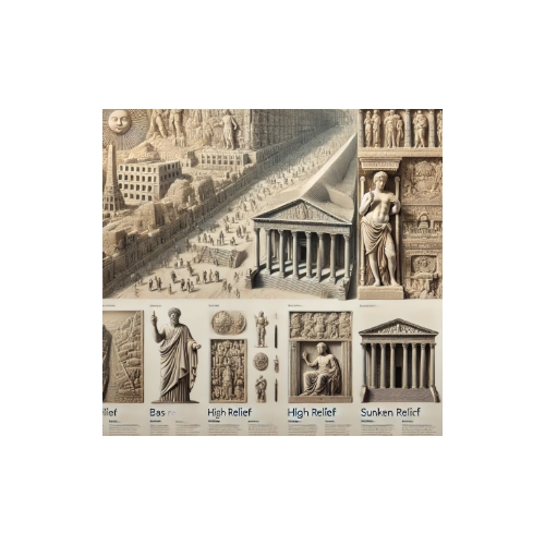 Виды рельефа в скульптуре