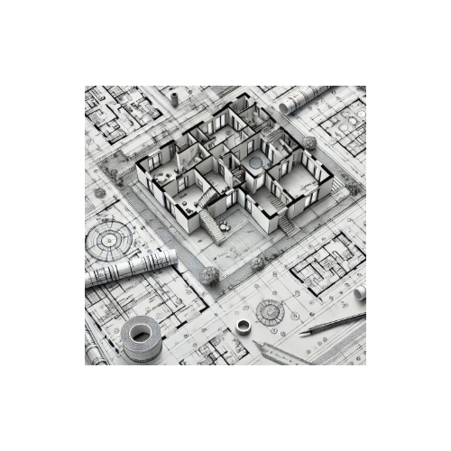 Выполнение архитектурно-строительного чертежа