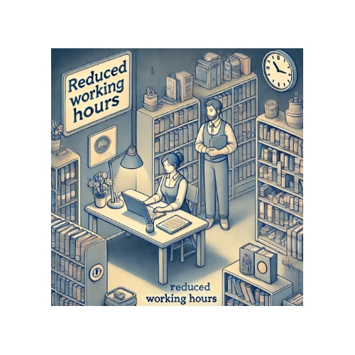 Особенности работы библиотечного пункта в условиях сокращенной рабочей недели