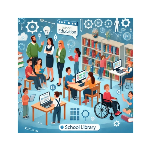 Развитие форм кооперации учащихся с ОВЗ на базе школьной библиотеки: опыт работы и перспективы