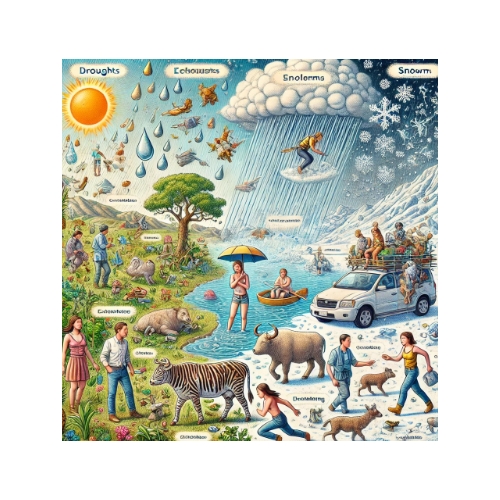 Влияние климатических условий на человека и его деятельность, флору и фауну