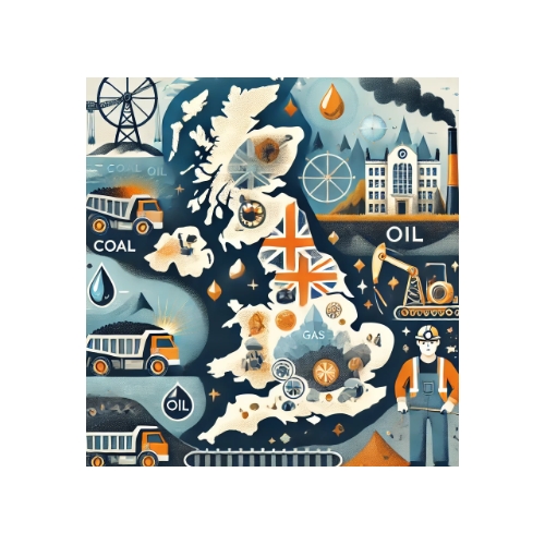 Великобритания: природные ресурсы и полезные ископаемые, величина их запасов