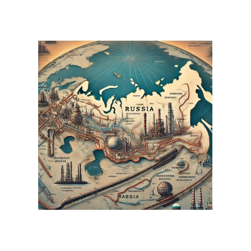 География газовой промышленности России