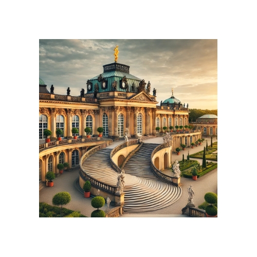 Дворец Сан-Суси. Георг Кнобельсдорф