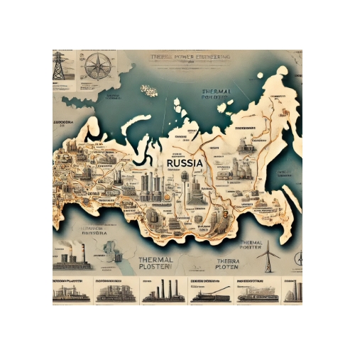 География тепловой электроэнергетики России