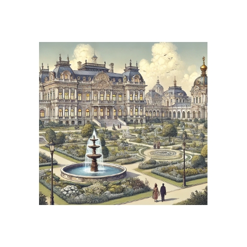 Дворцово-парковая архитектура Подмосковья