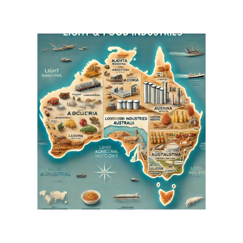 География легкой и пищевой промышленности Австралии