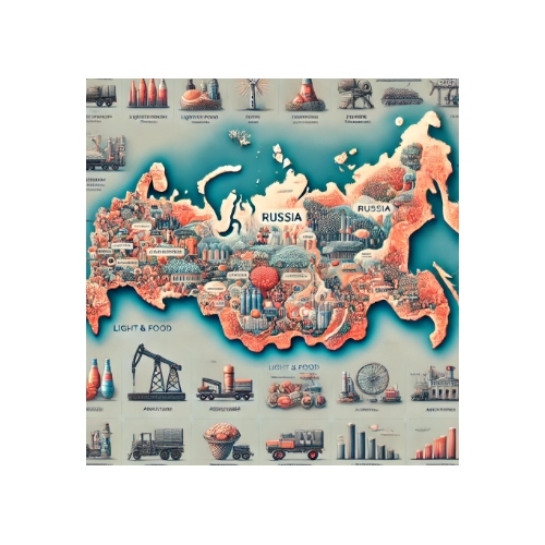 География легкой и пищевой промышленности РФ