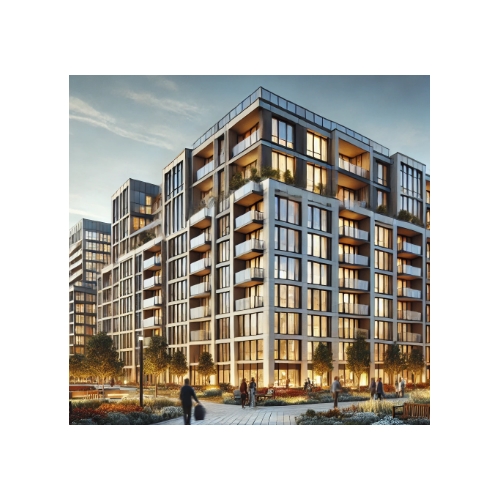 Жилой крупнопанельный дом