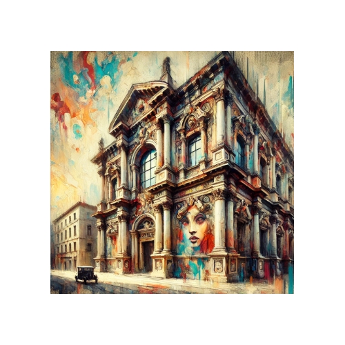 Живописный стиль в архитектуре