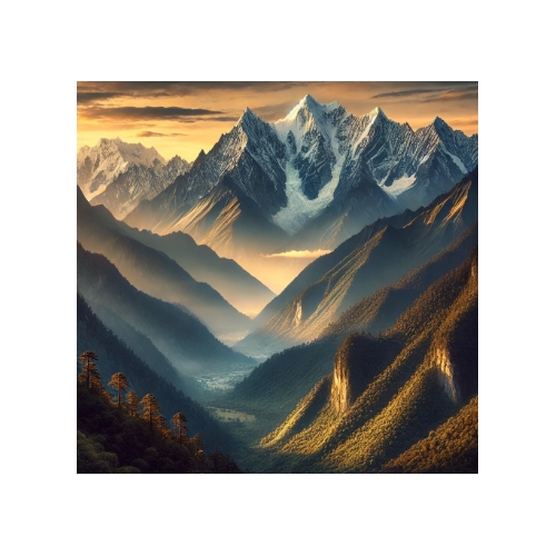 Горная система в Азии