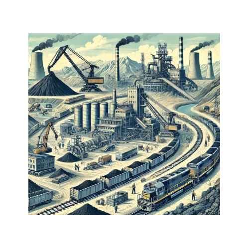 География угольной промышленности России