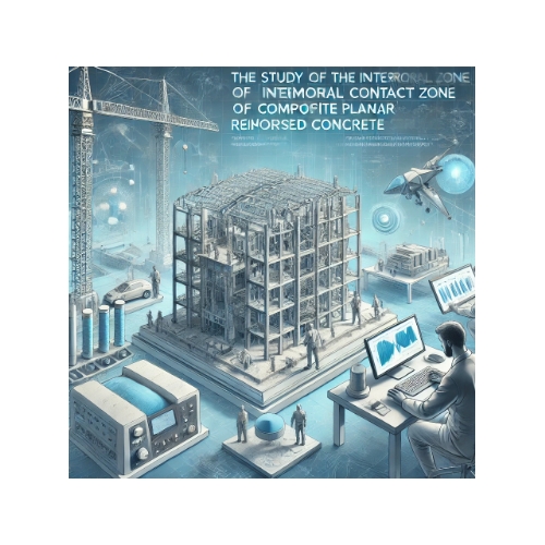 Исследование межсредовой зоны контакта составных плосконапряженных железобетонных конструкций