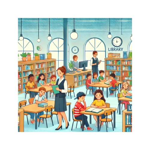  Школьная библиотека