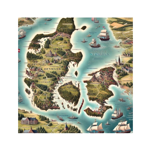 География Дании