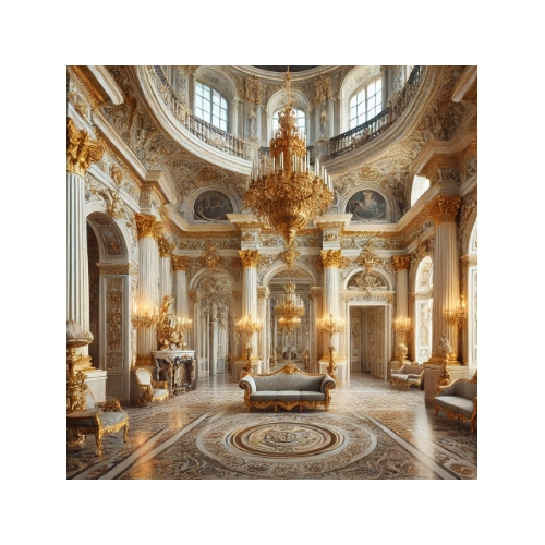 Интерьеры Павловского дворца XVIII века