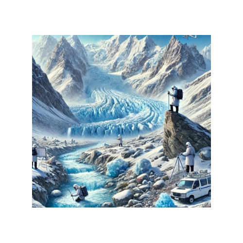 Горный ледник