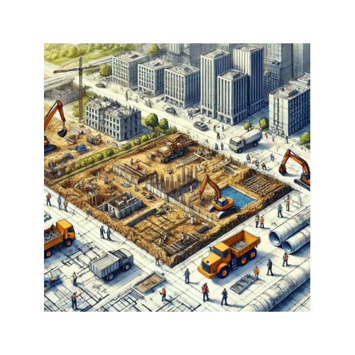 Инженерная подготовка территории городской застройки