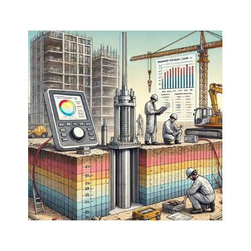 Исследование сопротивления вертикальным нагрузкам бипирамидальных свай