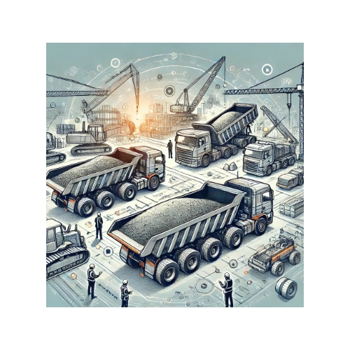 Использование самосвалов в строительстве