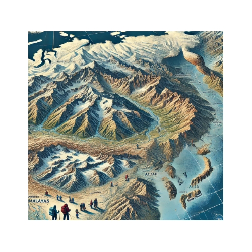 Горные хребты в Азии