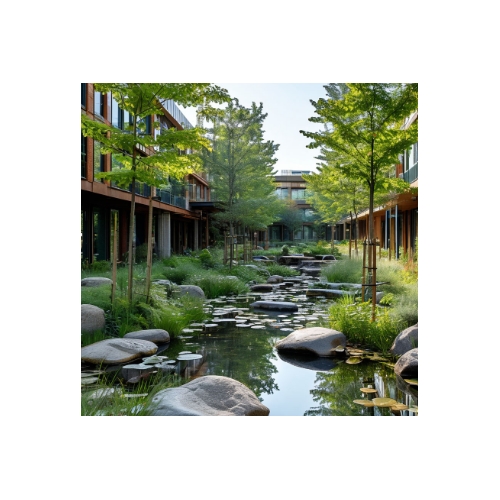 Водные объекты как компоненты обогащения фрагментов среды в ландшафтном дизайне