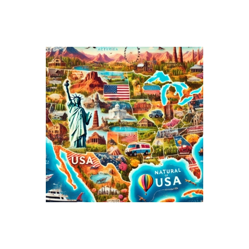 География отдыха и туризма США