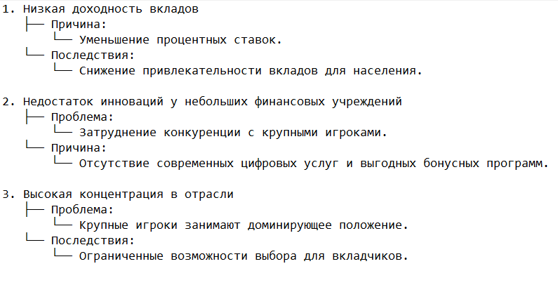 Проблемы и вызовы межбанковской конкуренции на рынке вкладов населения в РФ