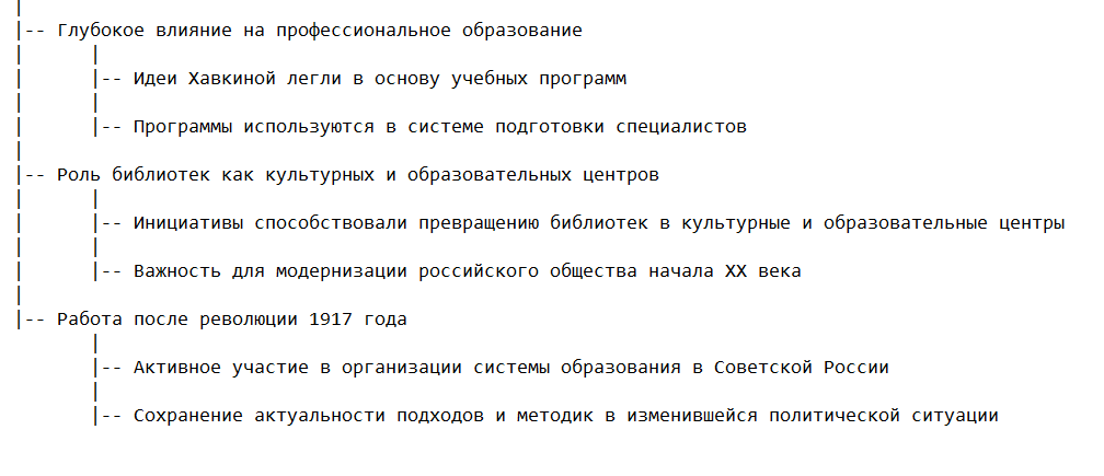 Влияние на развитие библиотечного дела в России