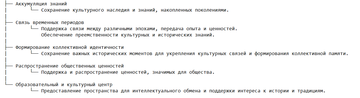 Концепция библиотеки как института социальной памяти