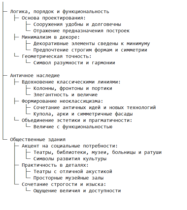 Характерные черты