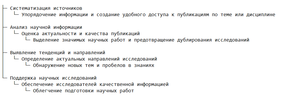 Цели и задачи исследований по источникам информации