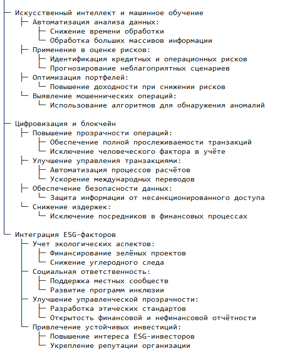 Инновационные подходы в управлении банком