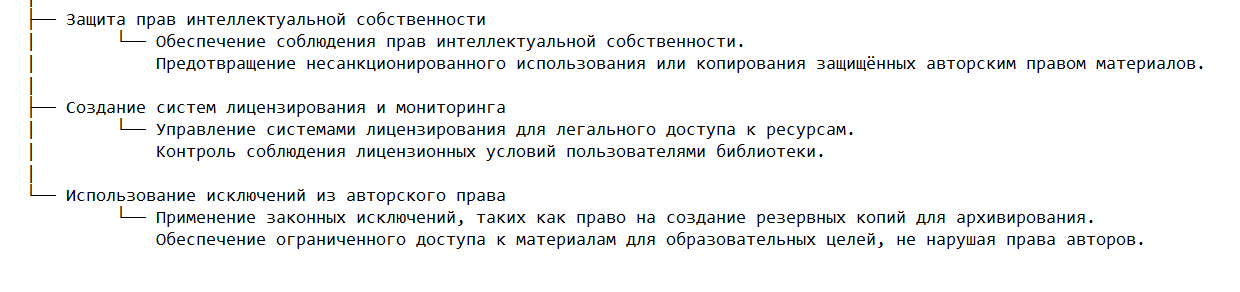 Права и обязанности библиотекарей как субъектов авторского права